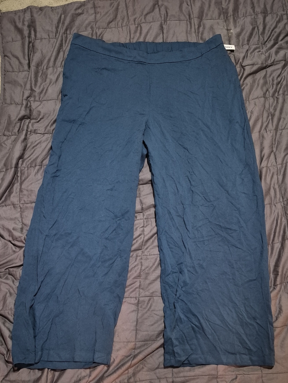 Old Navy Wide Leg Pants in Blue